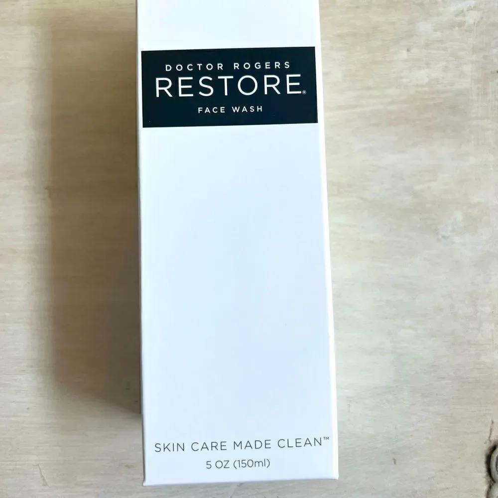 Dr Rogers Restore Face Wash brand new in box skincare made clean cruelty…